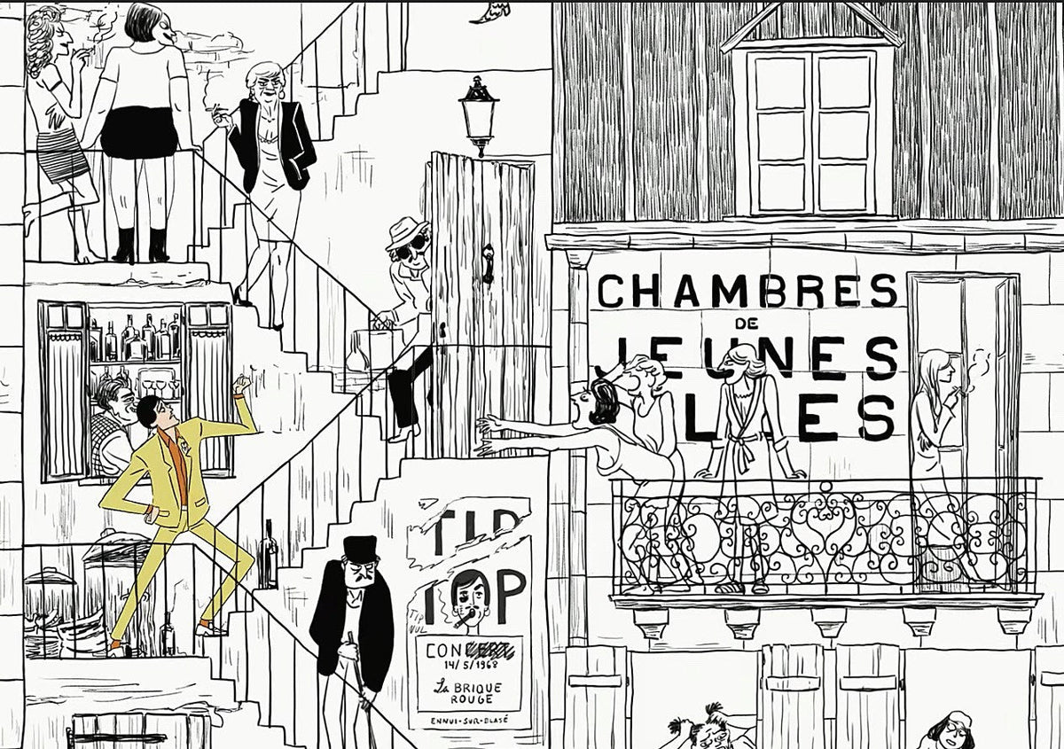 Wes Anderson directed Jarvis Cocker’s animated “Aline” video from ‘The French Dispatch’