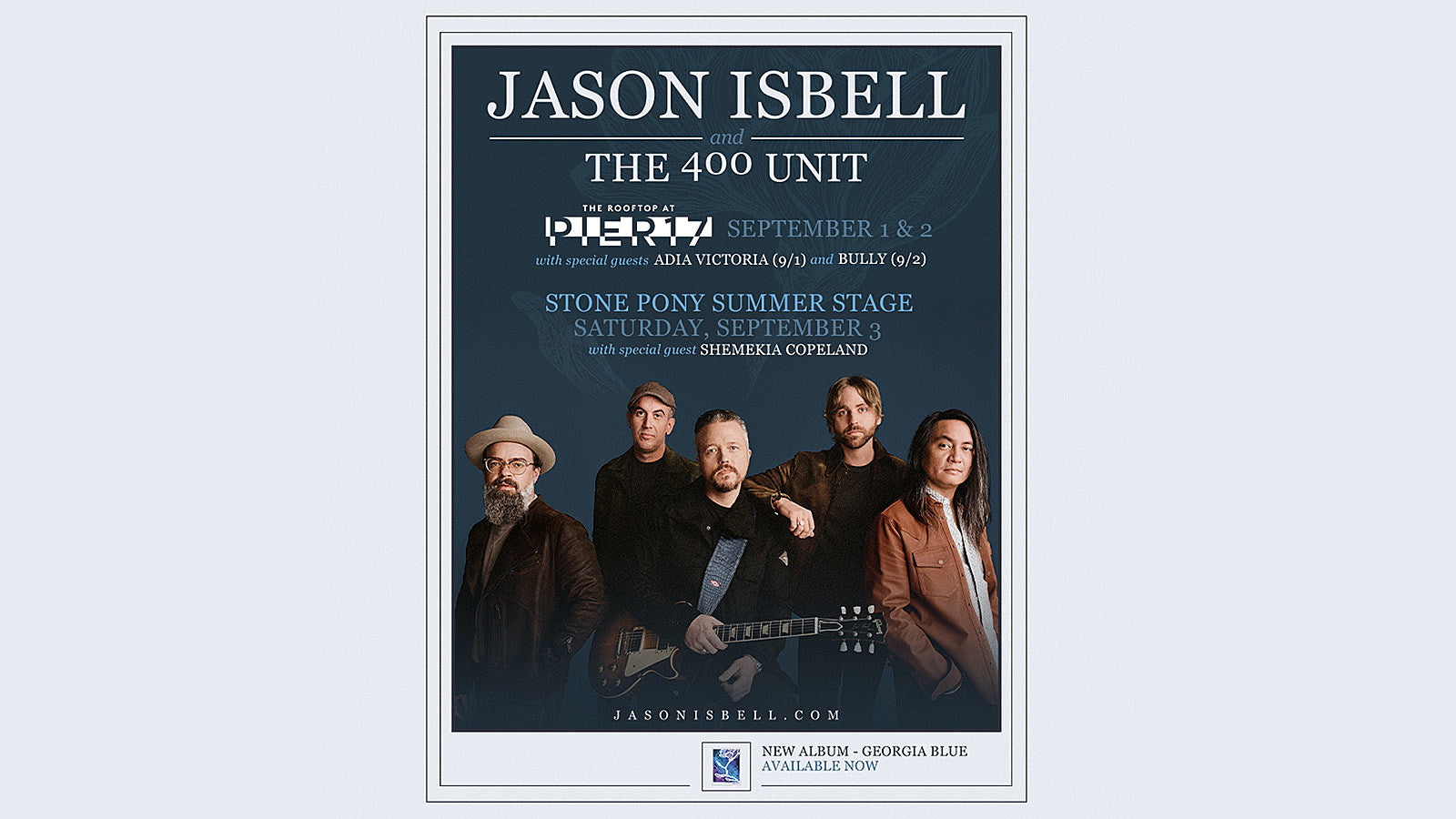 Jason Isbell & The 400 Unit in NYC & NJ on BrooklynVegan Presale (password here)