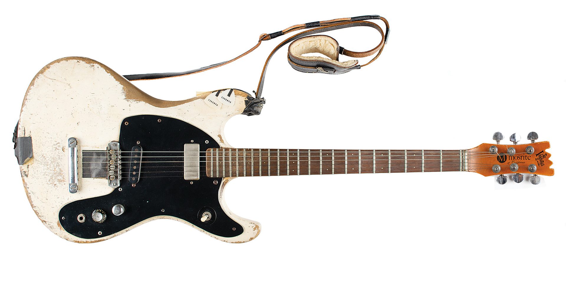 Johnny Ramone’s iconic Mosrite guitar up for auction