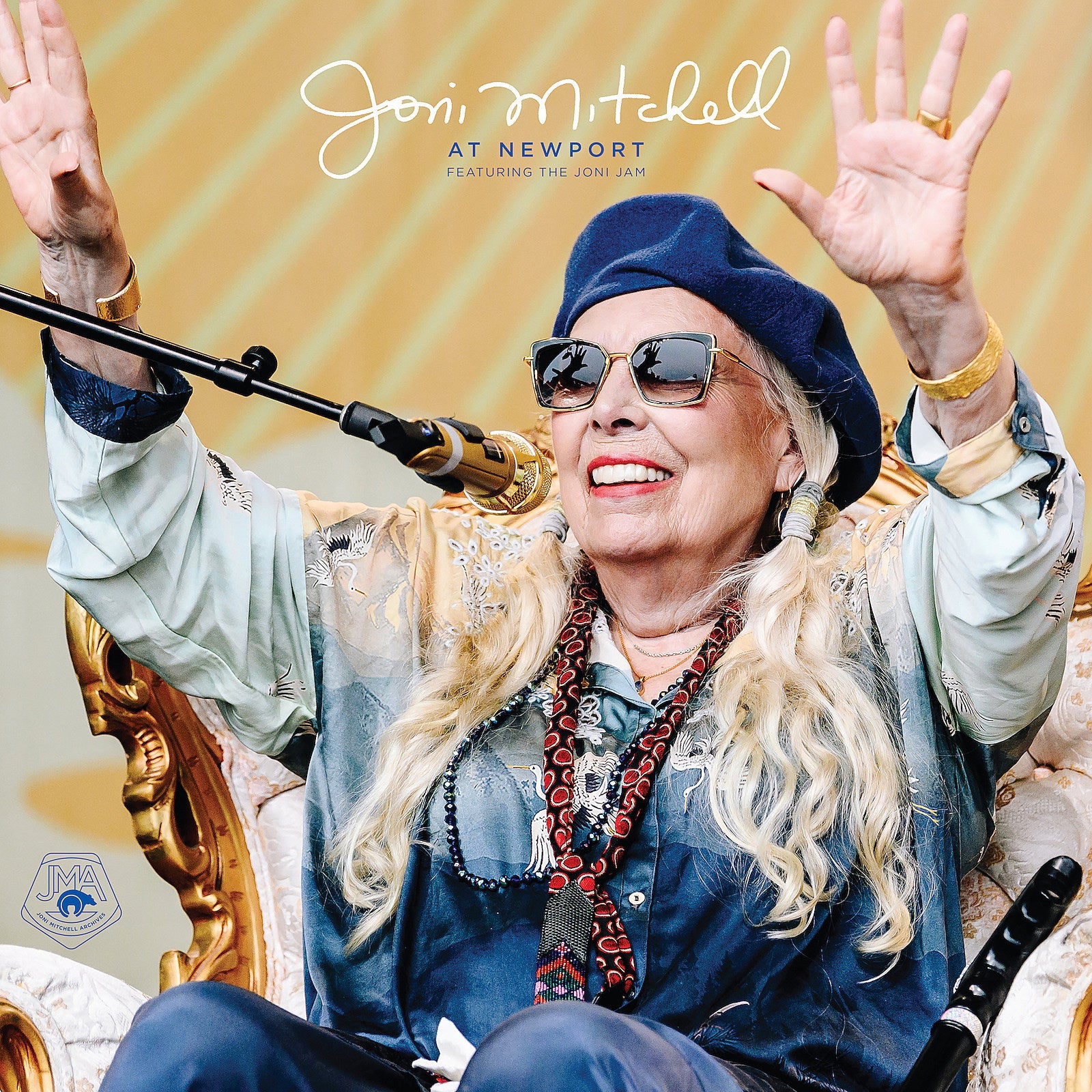 Joni Mitchell announces ‘AT NEWPORT’ live album of 2022 comeback performance
