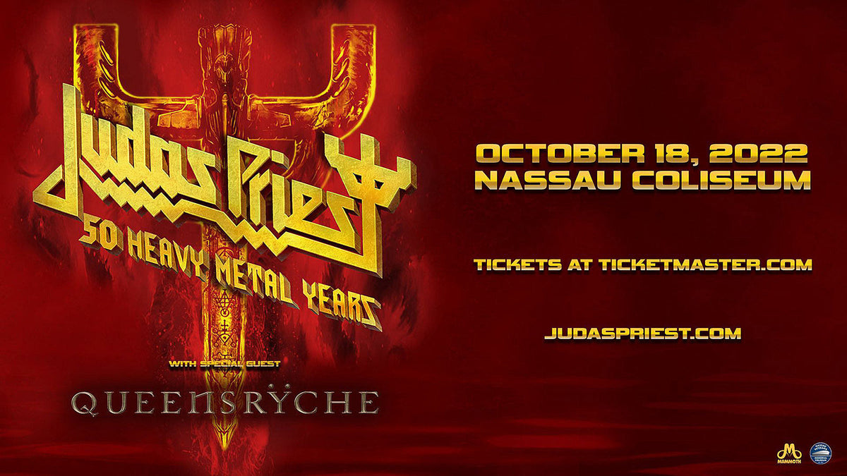 Judas Priest’s 50 Heavy Metal Years tour begins this week; win Nassau Coliseum tix!