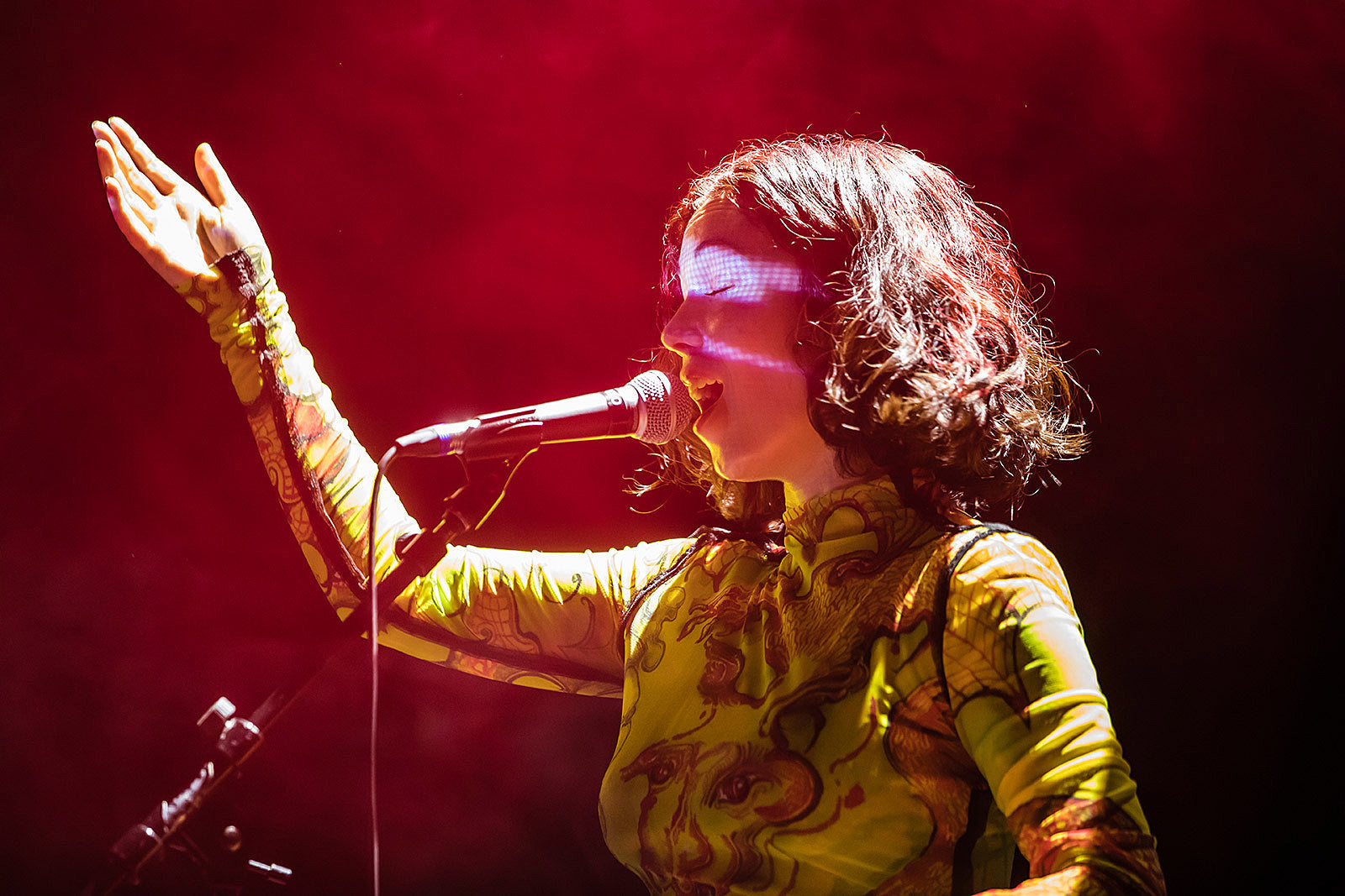 Kelly Lee Owens & Annie Hart played Bowery Ballroom (pics)