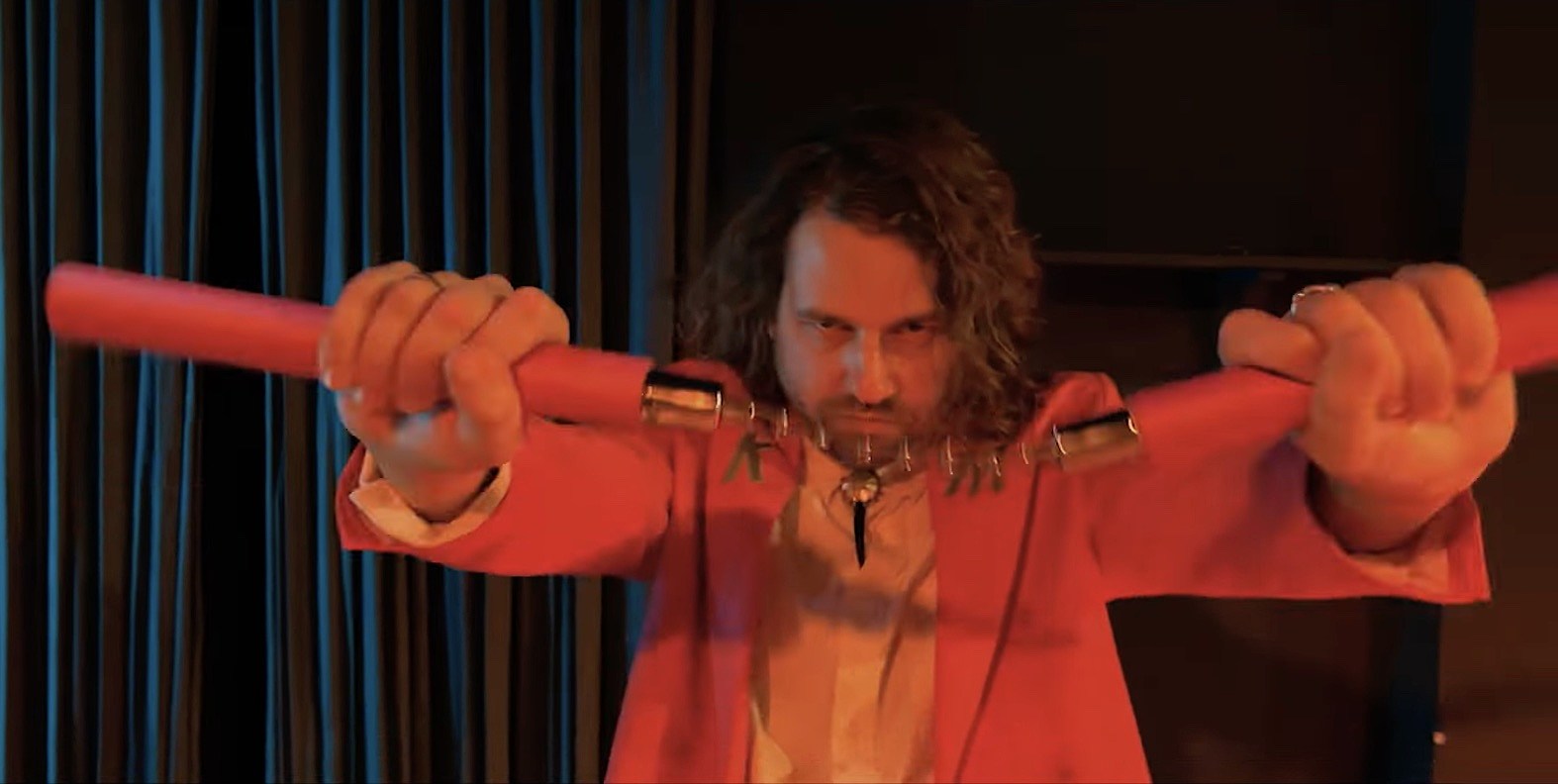 Kevin Morby made a “Nunchucking Western” for “Rock Bottom” video w/ Tim Heidecker & more