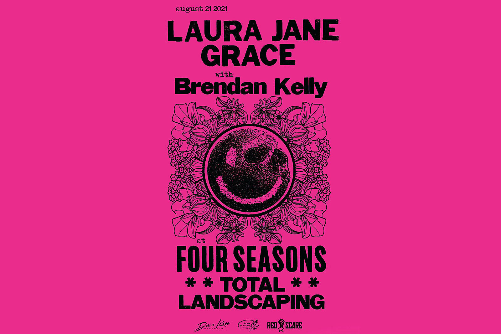 Laura Jane Grace & Brendan Kelly playing a show at Four Seasons Total Landscaping
