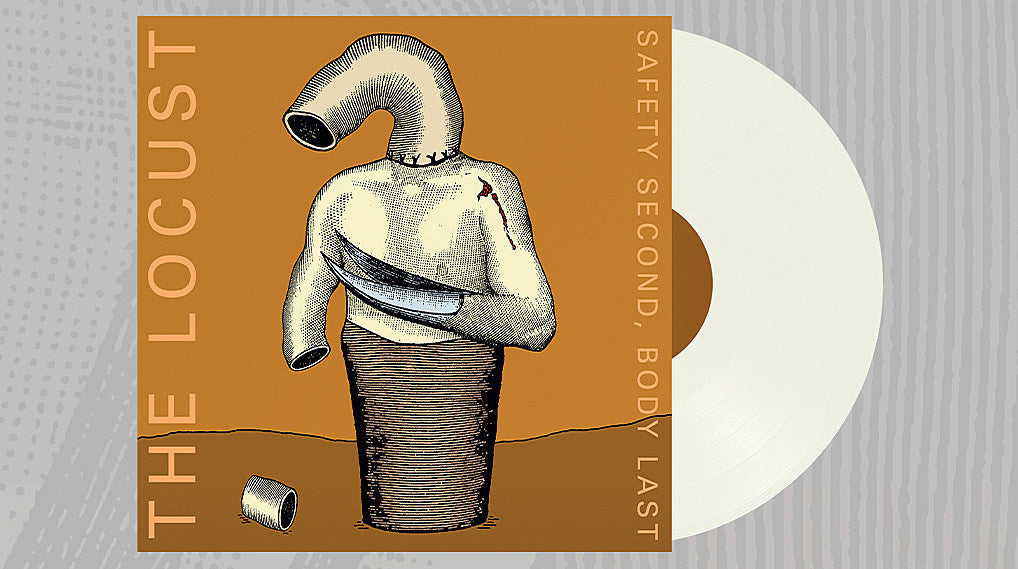 New exclusive vinyl: The Locust’s ‘Safety Second, Body Last’ (limited white LP)