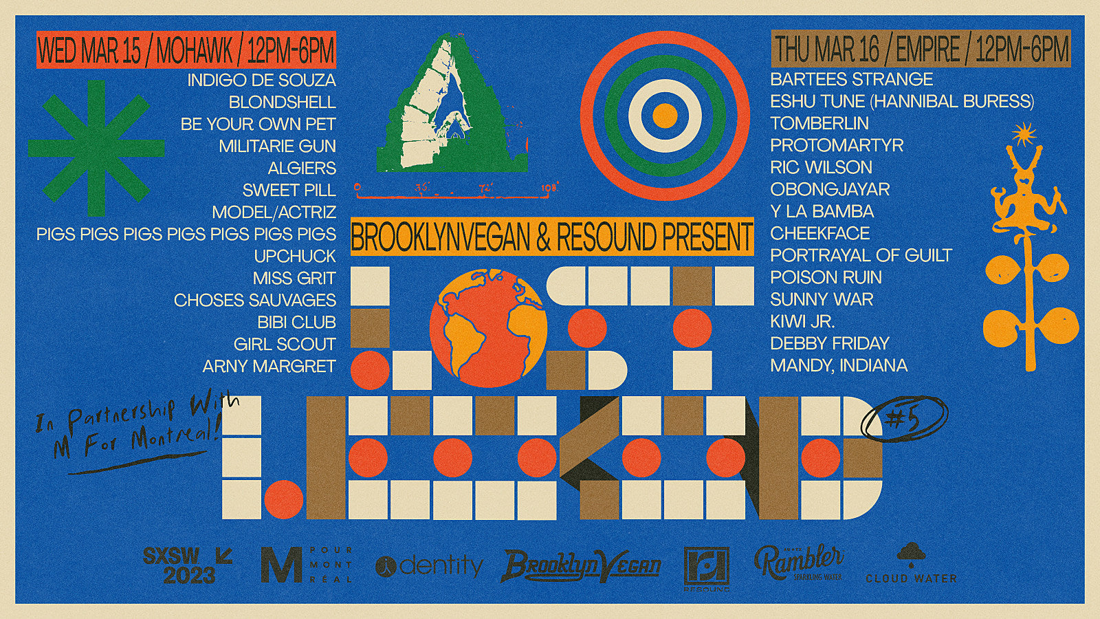BV @ SXSW 2023: Lost Weekend set times