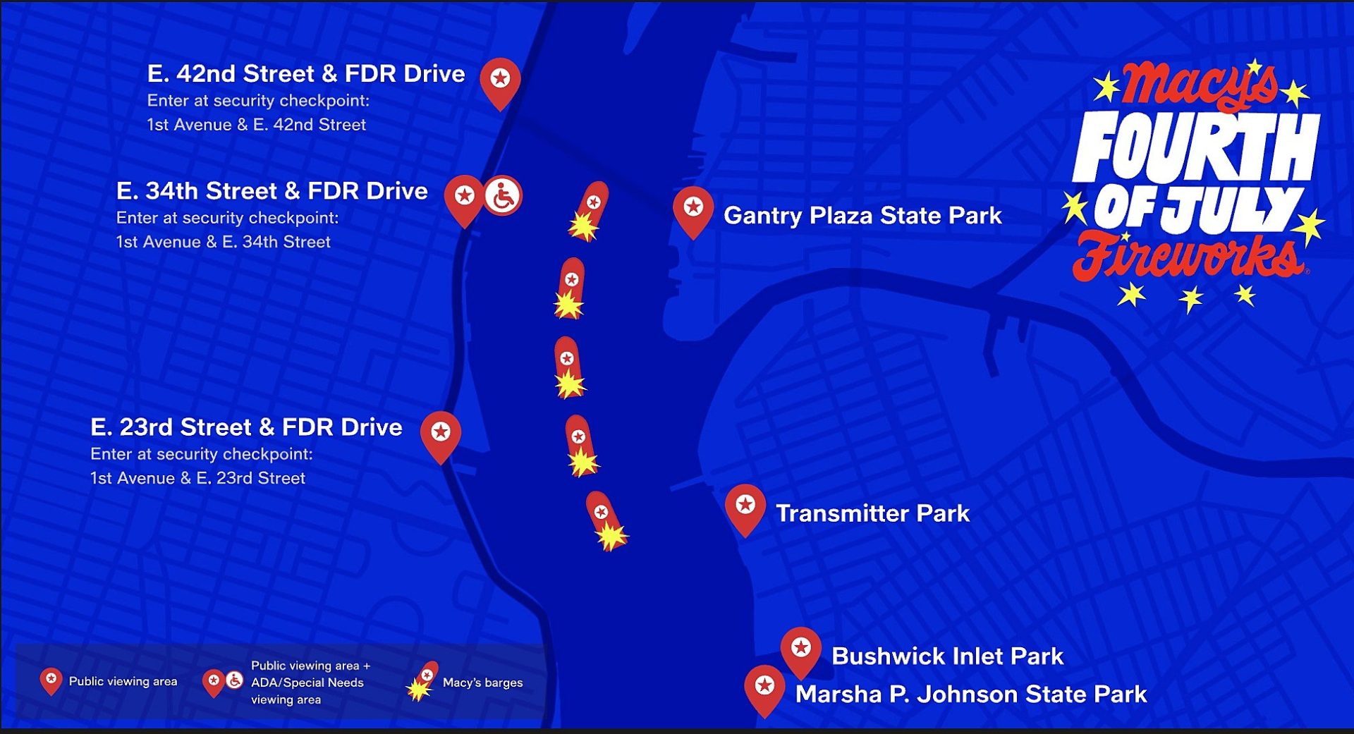 Where to watch the 2022 Fourth of July fireworks in NYC