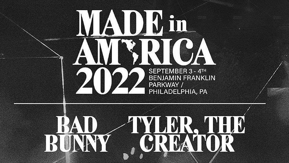 Made in America 2022 lineup (Tyler the Creator, Bad Bunny, Jazmine Sullivan, Burna Boy, more)