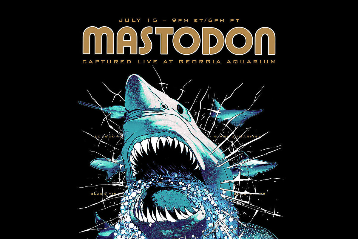 Mastodon livestreaming first-ever acoustic performance + color vinyl reissues out now