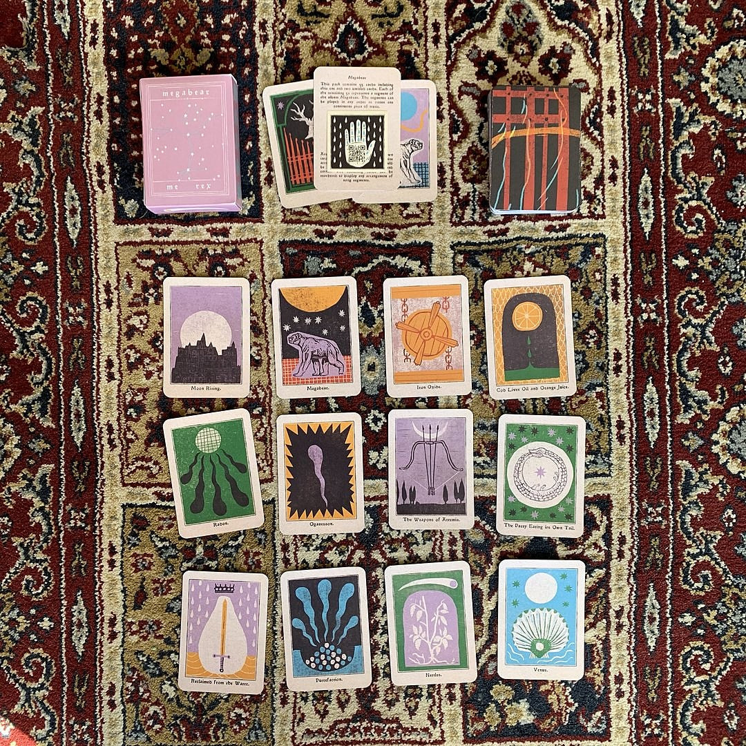 Watch ME REX’s video for “Galena,” featuring the album’s accompanying tarot card deck