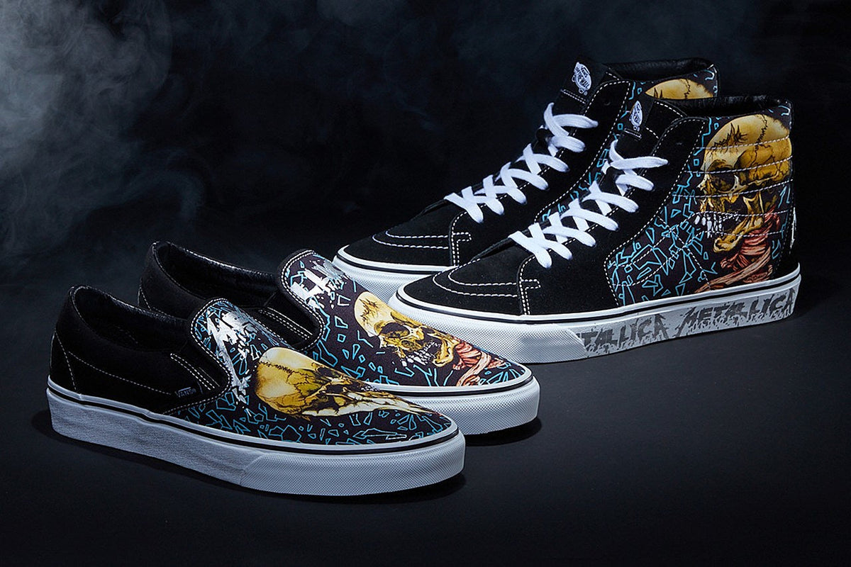 New Metallica Vans w/ Pushead art on the way