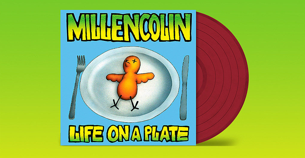 New exclusive vinyl: Millencolin’s ‘Life On A Plate’ on opaque apple red LP, limited to 300