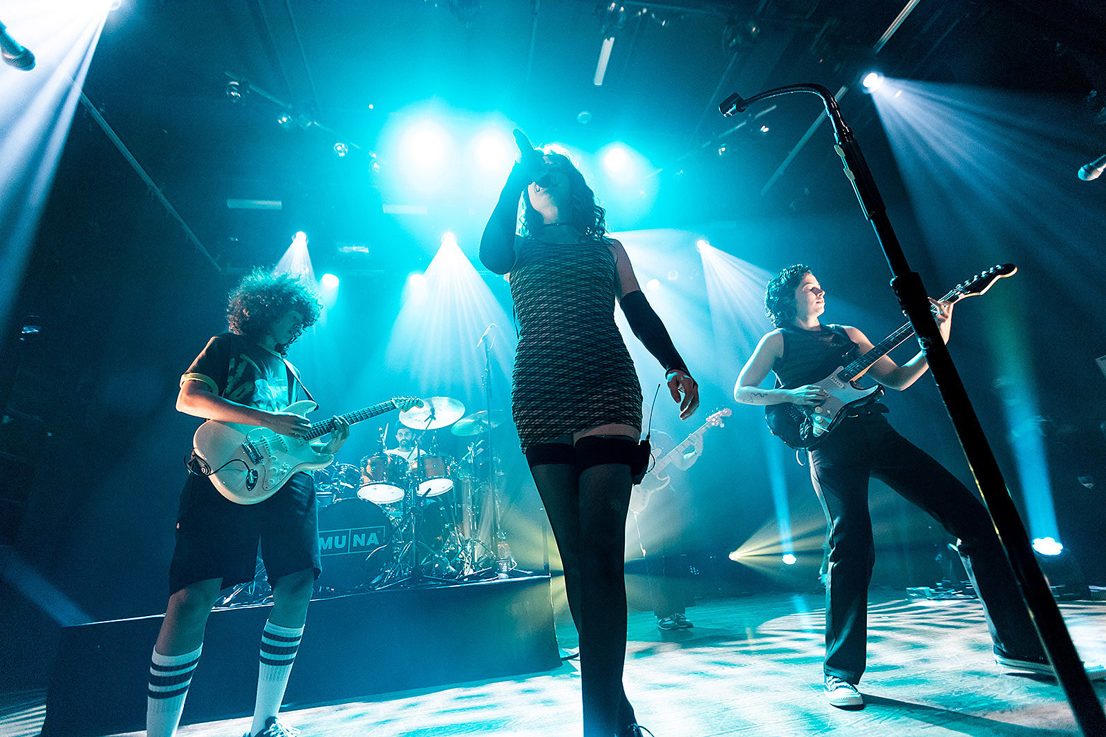 MUNA played 3 nights at Irving Plaza w/ Meet Me @ The Altar, brought out Bowen Yang (video, night 2 pics)