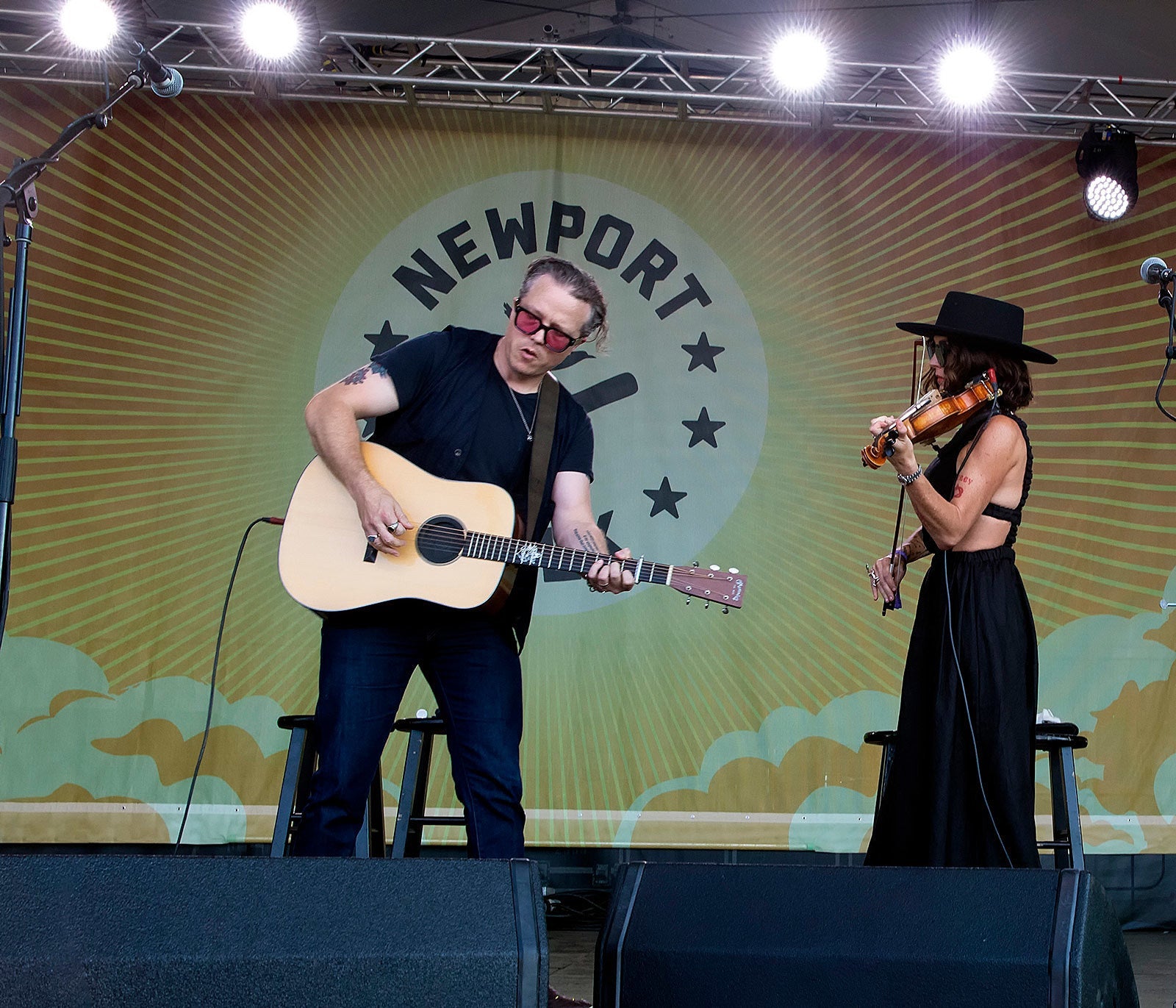 Newport Folk Festival 2021 day 2 pics & video (Jason Isbell, Randy Newman, Waxahatchee, more)