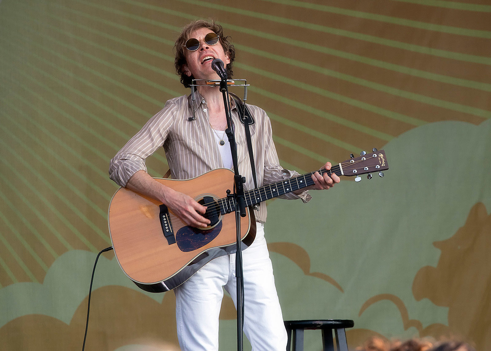 Watch Jack Antonoff & Fred Armisen join Beck at Newport Folk Fest ++ pics & video from Tuesday