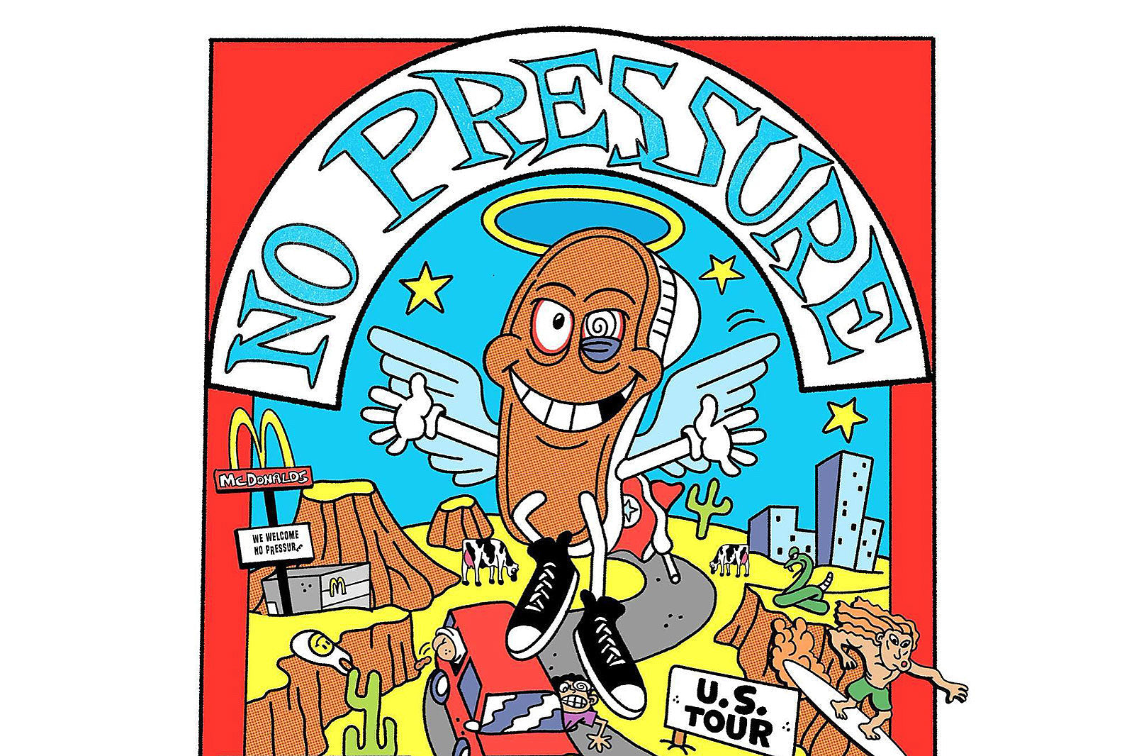 No Pressure, Koyo, Illusion & Fleshwater announce spring US tour