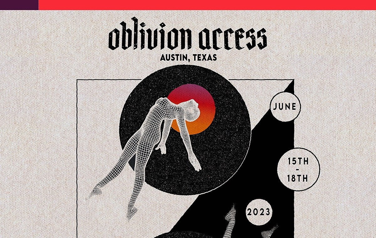 Oblivion Access 2023 adds Faust, TR/ST, Clipping. & Earth, Duster, more (full lineup)