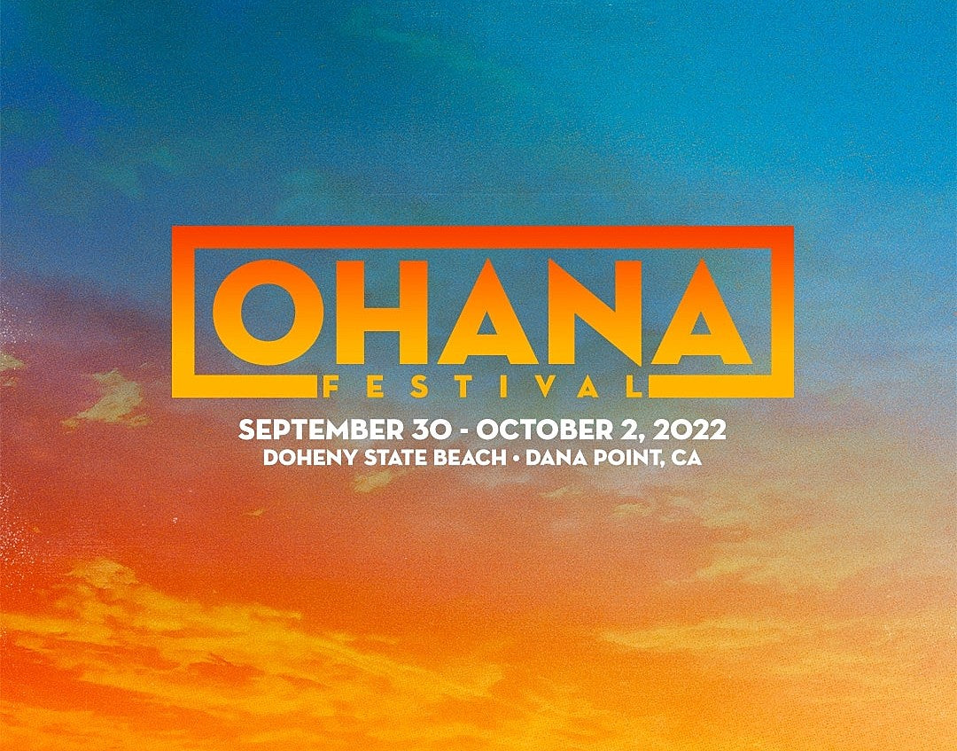 Ohana Fest 2022 lineup: Stevie Nicks, Jack White, Eddie Vedder, P!nk & more