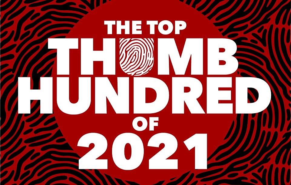 Pandora reveals “Top Thumb Hundred” of 2021