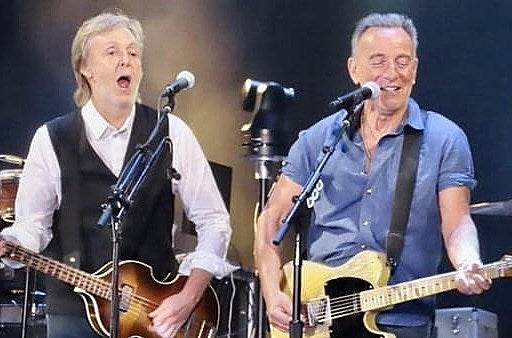 Paul McCartney got back to NJ with Bruce Springsteen, virtual John Lennon, Bon Jovi & more