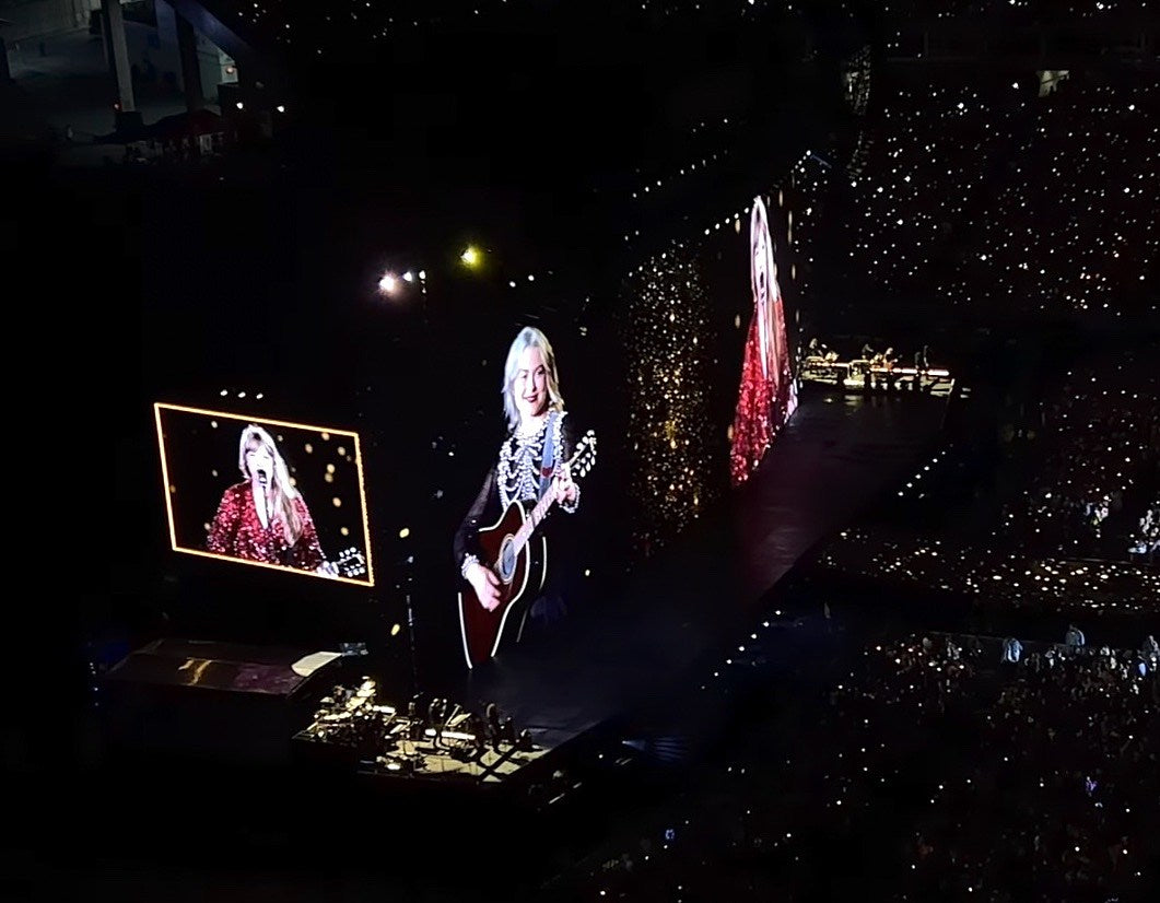 Watch Taylor Swift & Phoebe Bridgers play “Nothing New” live for the first time