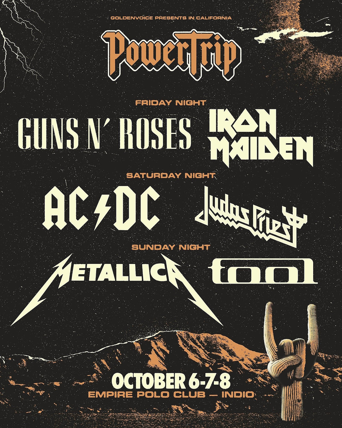 Power Trip festival reveals set times