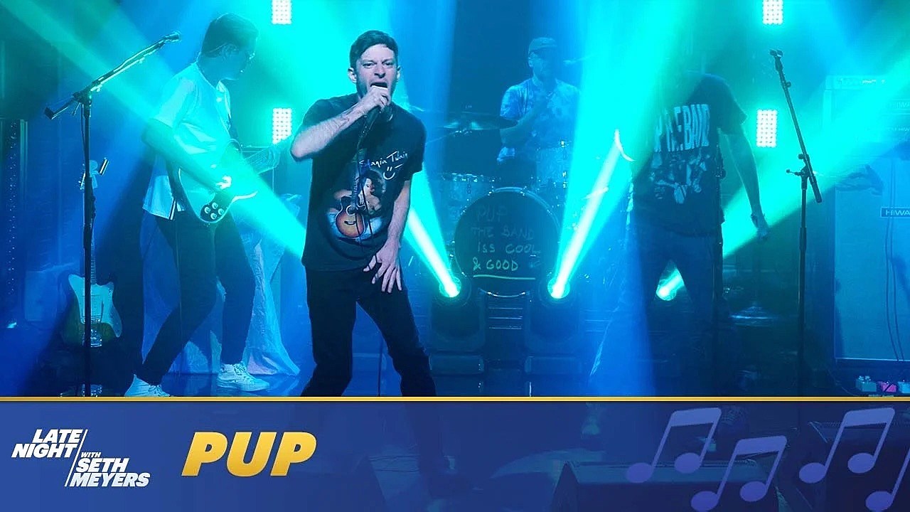 Watch PUP and surprise guest Jeff Rosenstock play “Waiting” on ‘Seth Meyers’