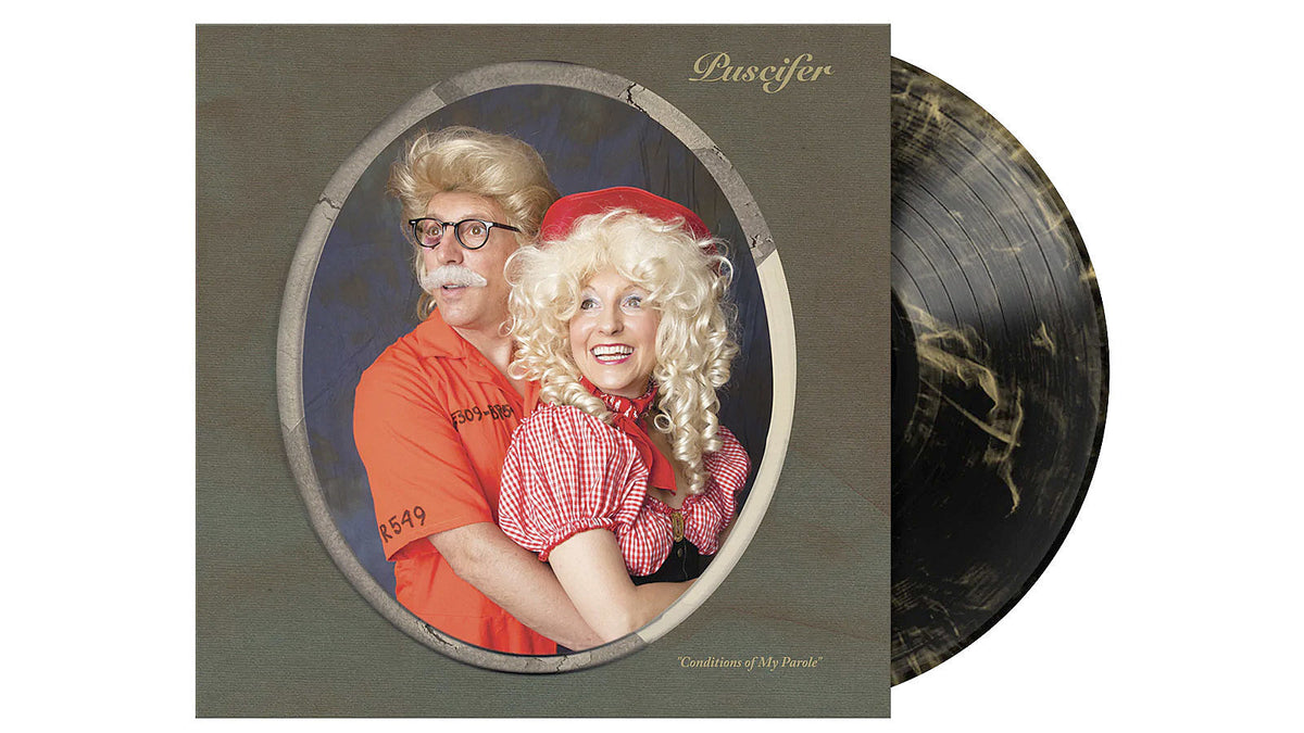 New exclusive vinyl: Puscifer’s ‘Conditions of my Parole’ on black with gold swirl