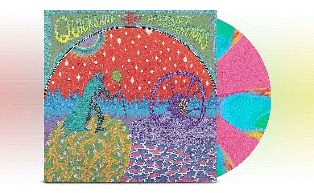 EXCLUSIVE VINYL: Quicksand’s new album ‘Distant Populations’ on limited edition blue/pink LP