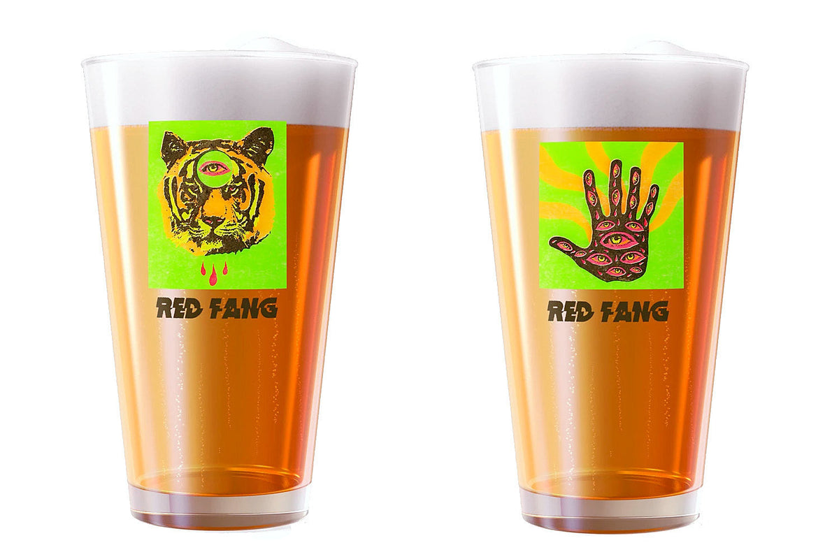 Red Fang limited pint glasses & updated tour dates