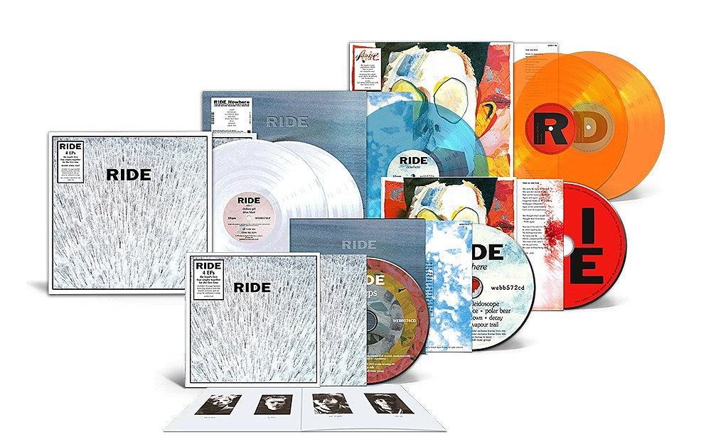 Ride detail vinyl reissues of ‘Nowhere,’ ‘Going Blank Again’ and first 4 EPs