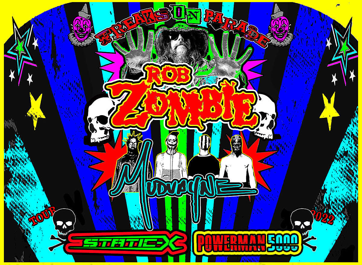 Rob Zombie & Mudvayne announce summer tour with Static-X, Powerman 5000