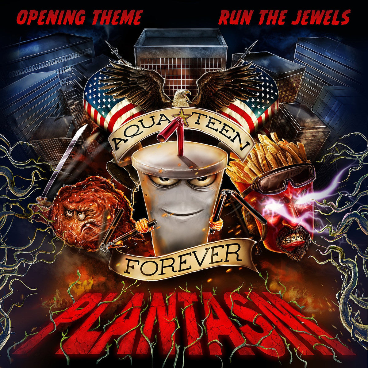 Listen to Run The Jewels’ theme song for the ‘Aqua Teen Forever: Plantasm’ film