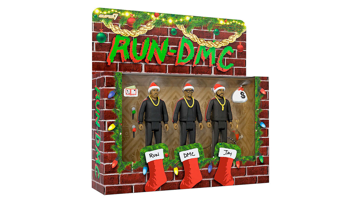 These new Run-DMC holiday action figures are the perfect way to celebrate Christmas in Hollis