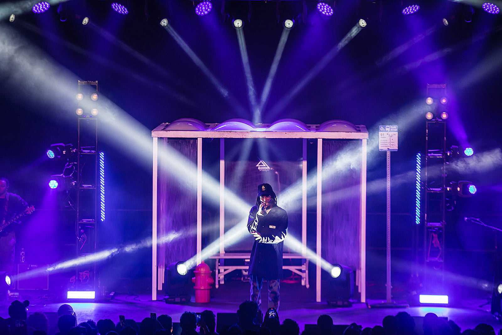 Saba played Brooklyn Steel with femdot, Amindi, more (pics)