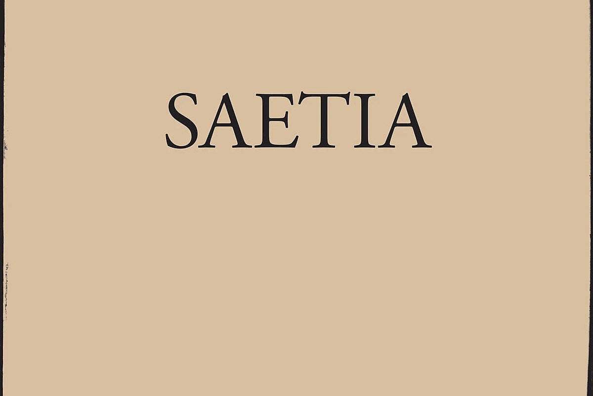 Tickets for Saetia’s first show in 20+ years on sale