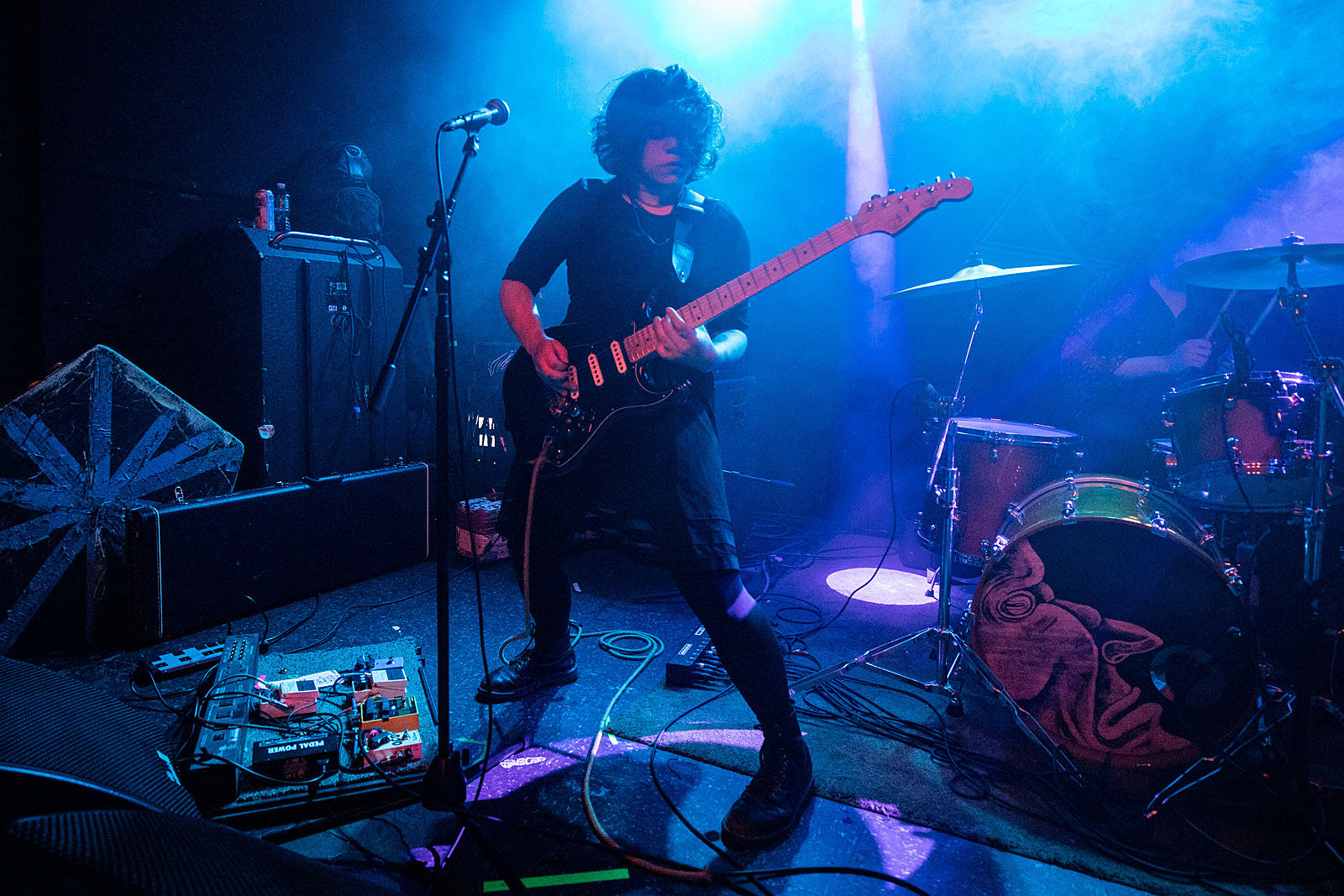 Screaming Females helping Shellshag celebrate Jen’s birthday at TV Eye