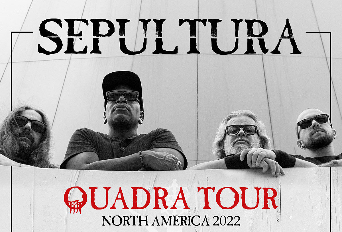 Sepultura announce 2022 tour with Sacred Reich & Crowbar (rescheduled & new dates)