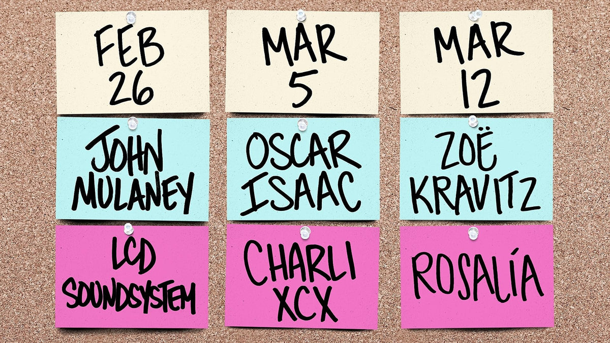 Rosalía & Charli XCX performing on SNL in March