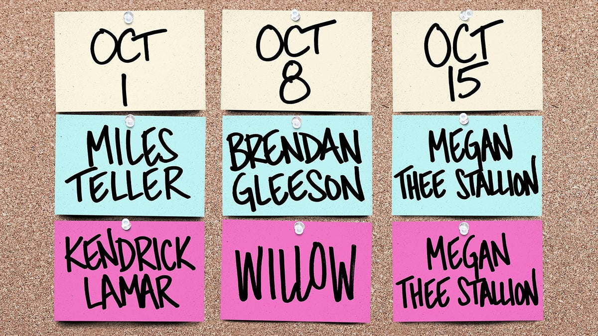 Kendrick Lamar, Megan Thee Stallion, Willow are SNL’s first 3 musical guests for Season 48