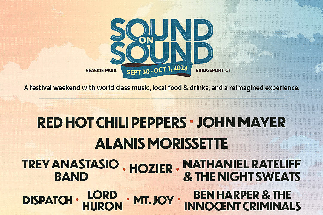 Sound on Sound 2023 lineup (Red Hot Chili Peppers, Alanis Morissette, Trey Anastasio, more)