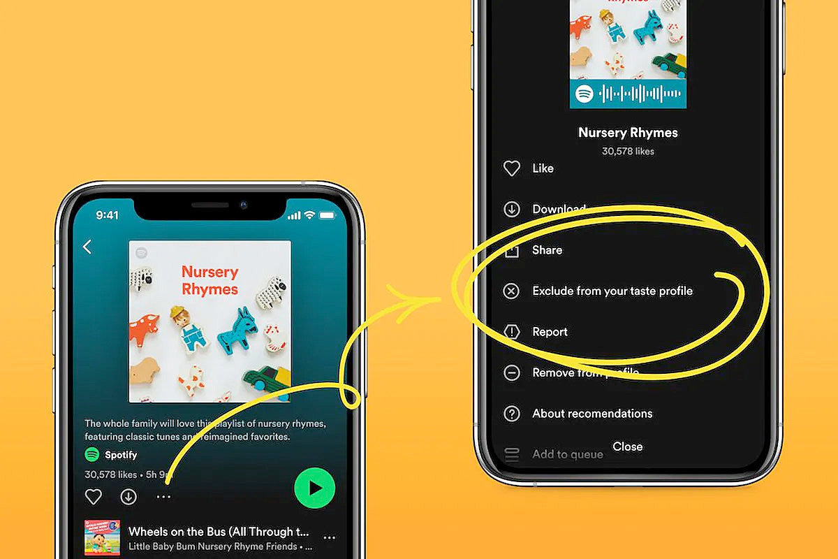 Spotify letting users exclude playlists from affecting recommendations