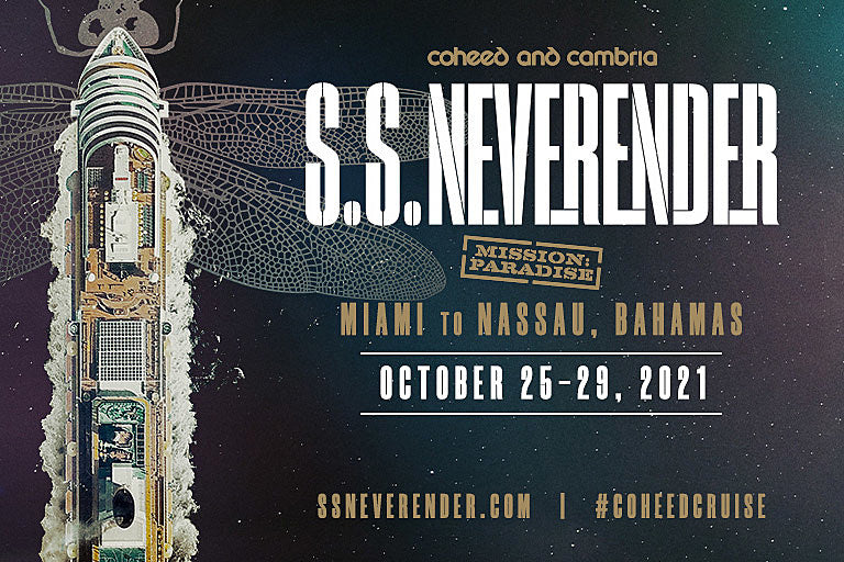Coheed and Cambria add Andrew W.K., Tigers Jaw, Soul Glo & more to their cruise festival