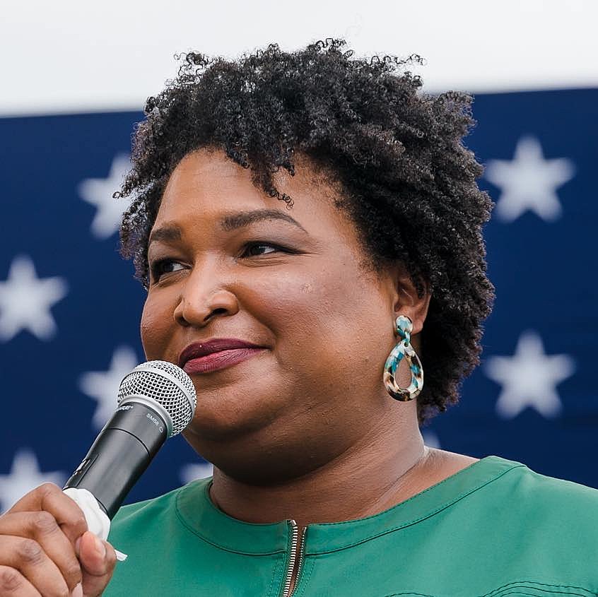 Stacey Abrams doing “A Conversation with…” talks, including Brooklyn’s Kings Theatre