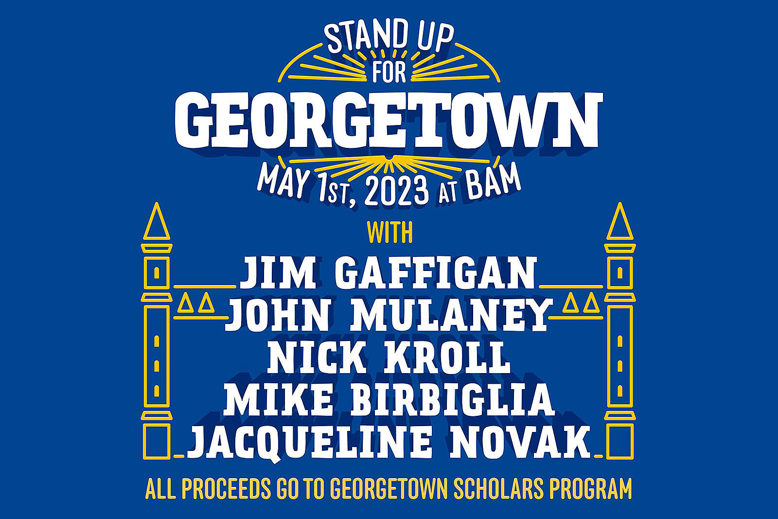 Jim Gaffigan, John Mulaney, Mike Birbiglia & more playing Georgetown benefit at BAM