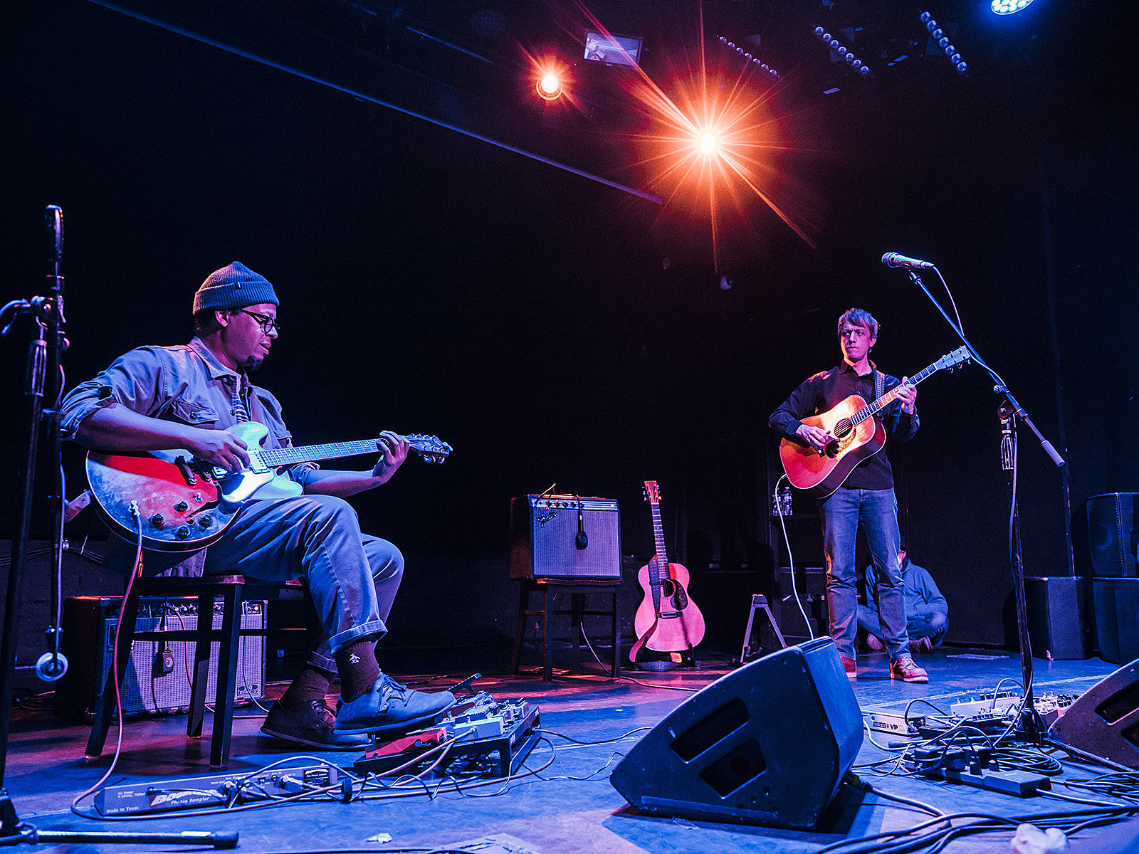 Steve Gunn and Jeff Parker wrapped up their tour at Bowery Ballroom (pics)