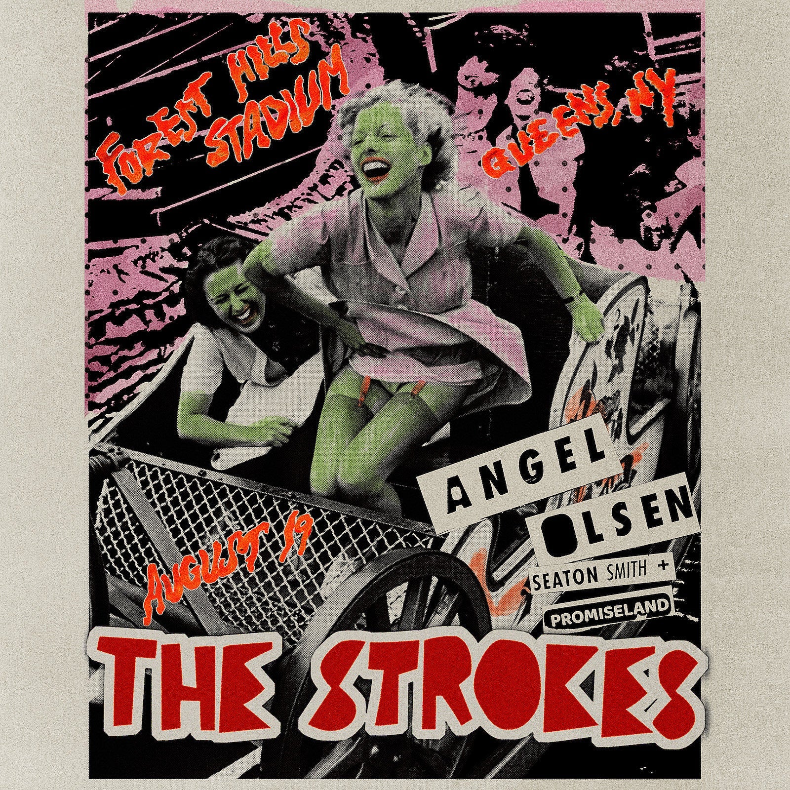 The Strokes playing Forest Hills Stadium with Angel Olsen & more (BV presale)