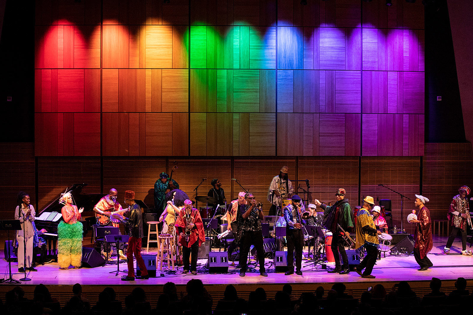 Sun Ra Arkestra played Carnegie Hall’s Afrofuturism Fest w/ Kelsey Lu & Moor Mother (pics)