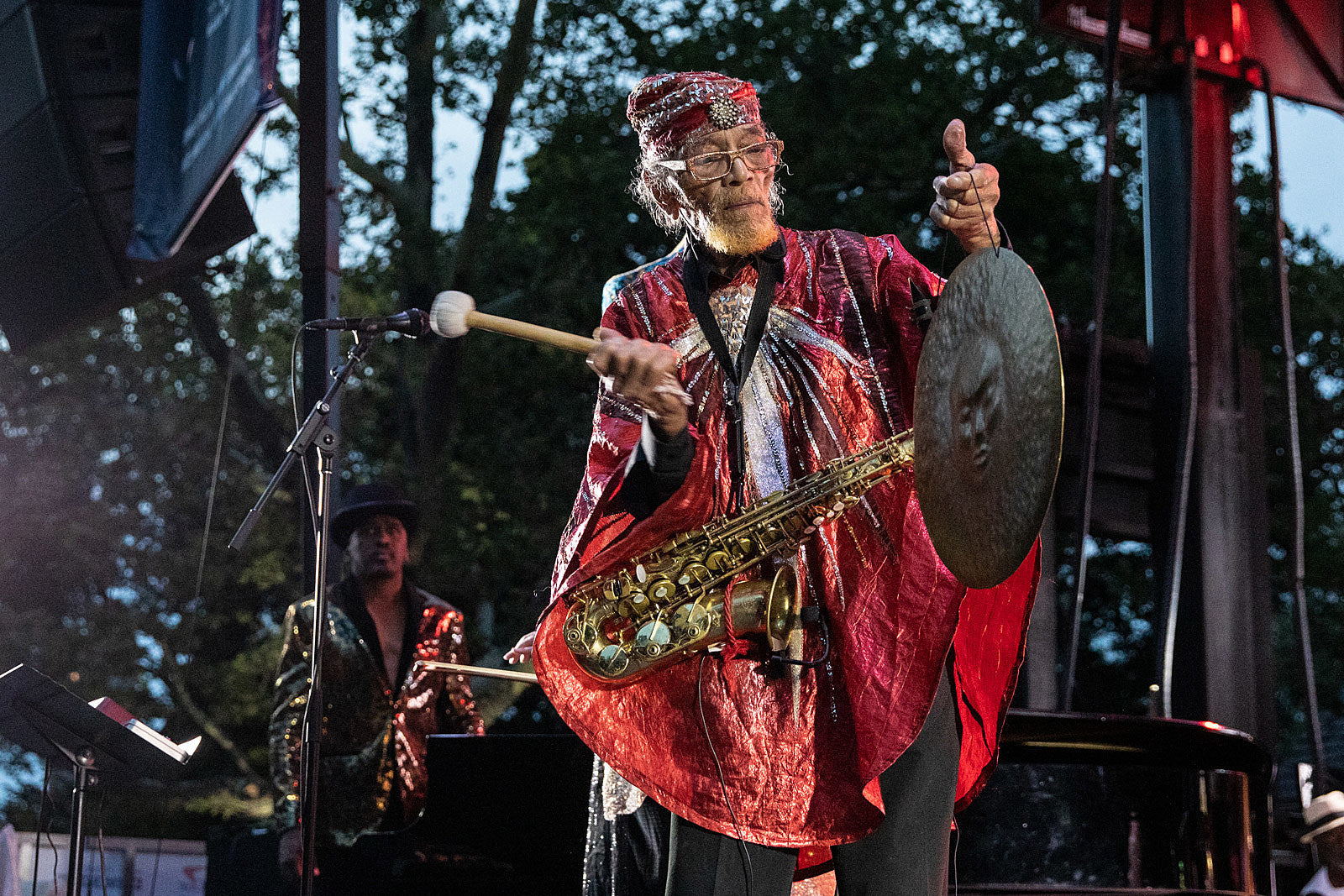 Happy 100th birthday Marshall Allen of Sun Ra Arkestra!