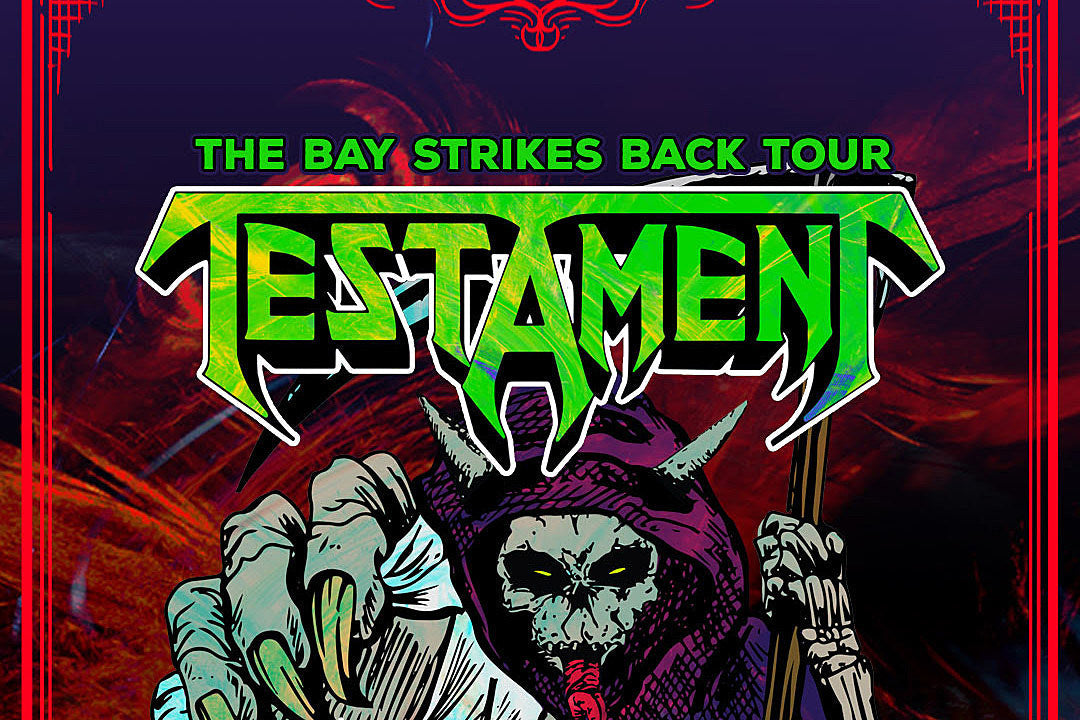 Dave Lombardo is drumming in Testament again